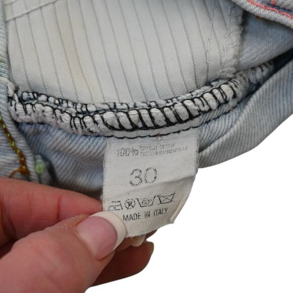 Chewman Limited Womens Jean Shorts Made in Italy - Picture 9 of 9